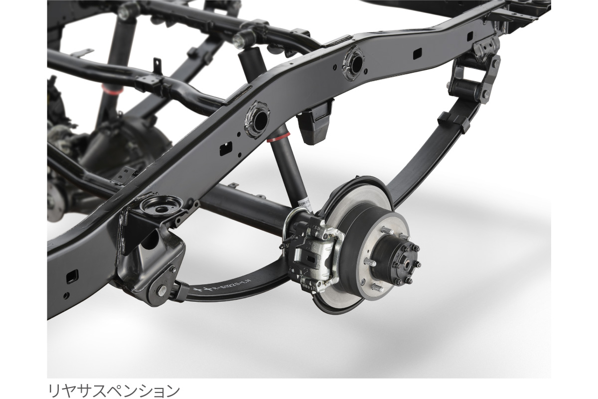 純正リアサスペンション、ランクル70 ランドクルーザー“70” 走行性能｜福岡と長崎で新車・トヨタ車なら福岡