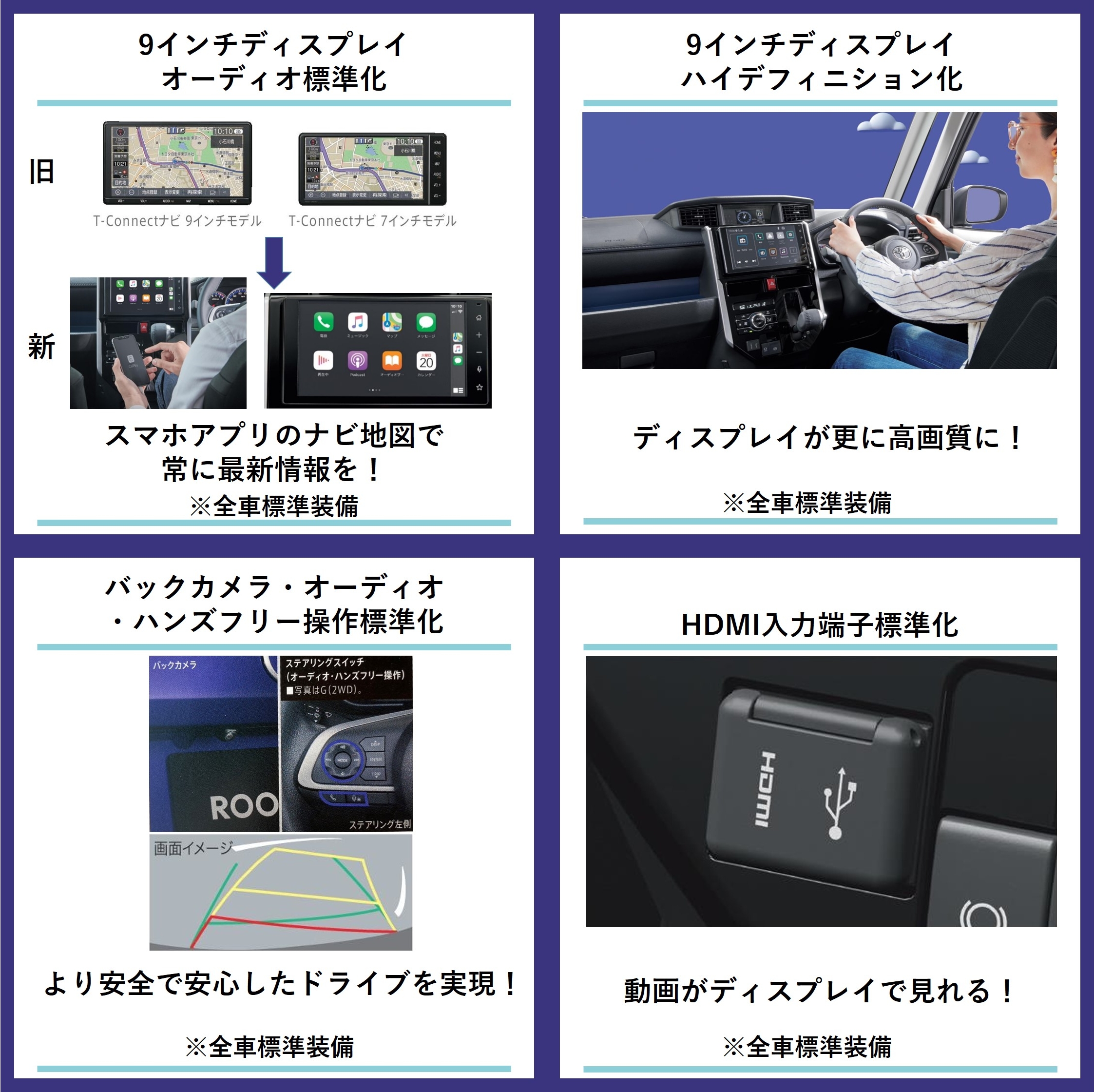 ルーミー｜福岡と長崎で新車・トヨタ車なら福岡トヨタ／長崎トヨタ