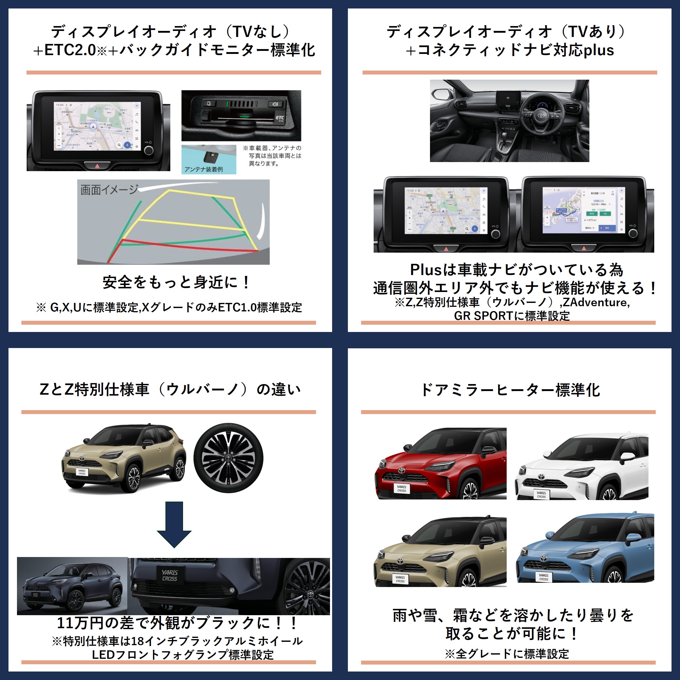 ヤリス クロス｜福岡と長崎で新車・トヨタ車なら福岡トヨタ／長崎トヨタ｜公式サイト | 福岡トヨタ自動車株式会社
