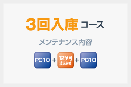 3回入庫コース