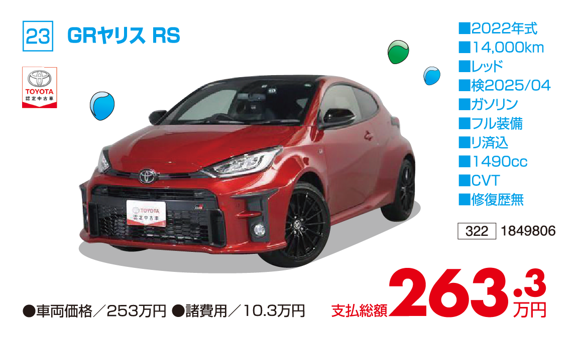 GRヤリス RS