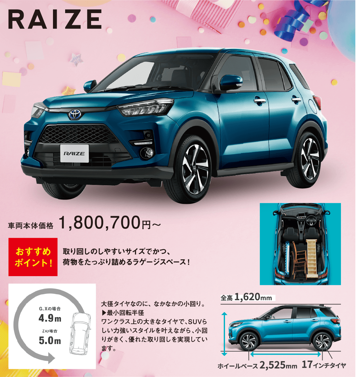 お誕生日おめでとうフェア! | 長崎トヨタ自動車 公式サイト