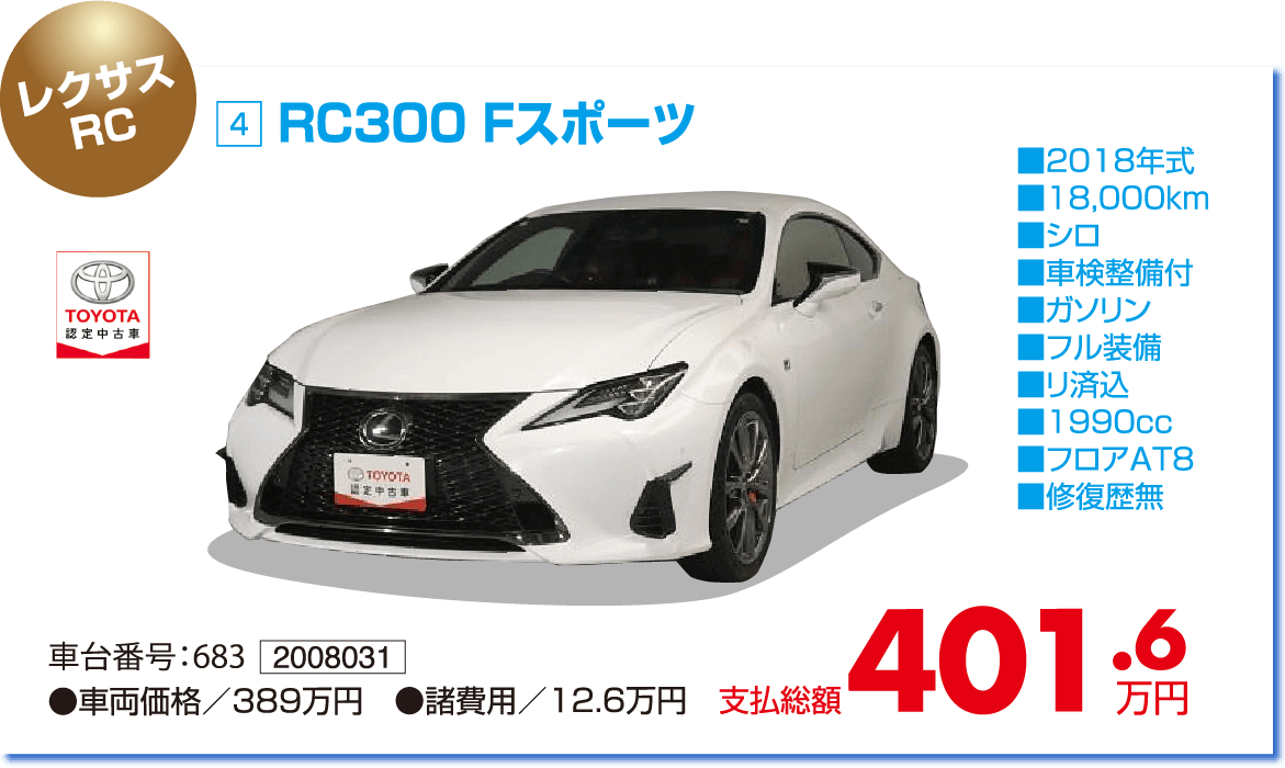RC300 Fスポーツ