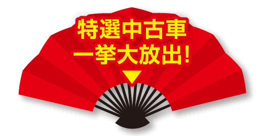 特選中古車一挙大放出！