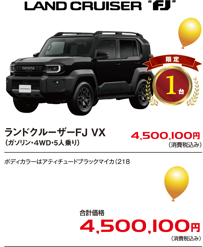 ランドクルーザーFJ VX